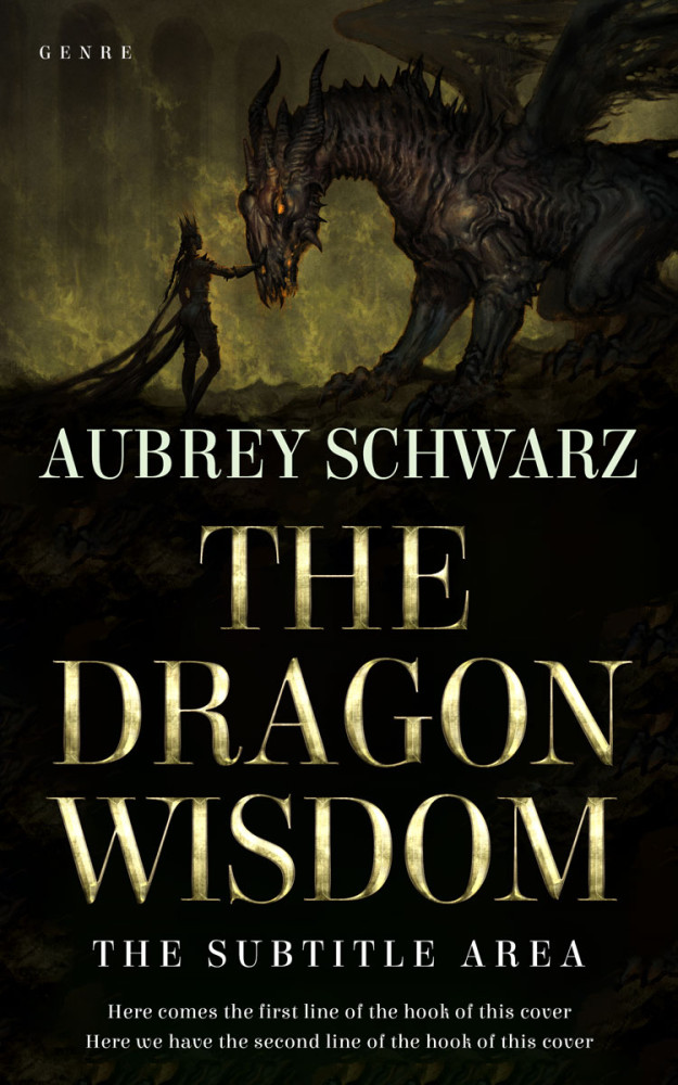 Front view of Rangoon Green #27525 - Premade Fantasy Book Cover