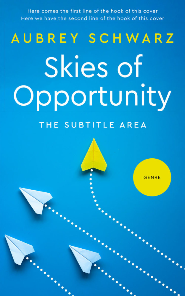 Front view of Cerulean #27549 - Premade Self-Improvement & Self-Help Book Cover