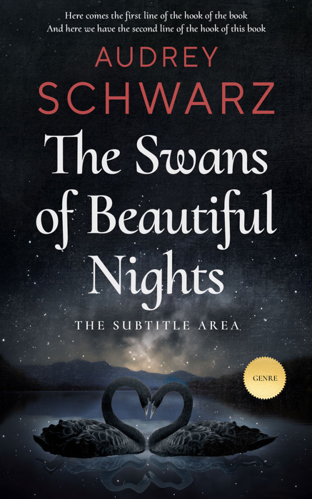 Front view of Shark #27559 - Premade Nature Book Cover