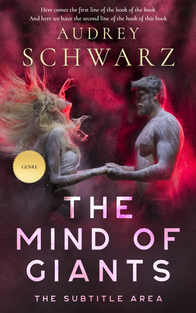 Front view of Crater Brown #27565 - Premade Romance Book Cover