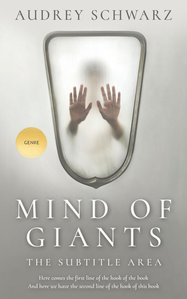 Front view of Celeste #27575 - Premade Abstract Book Cover