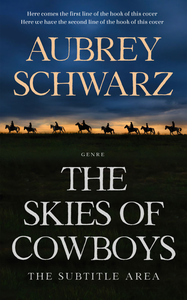 Front view of Gable Green #27599 - Premade Action & Adventure Book Cover