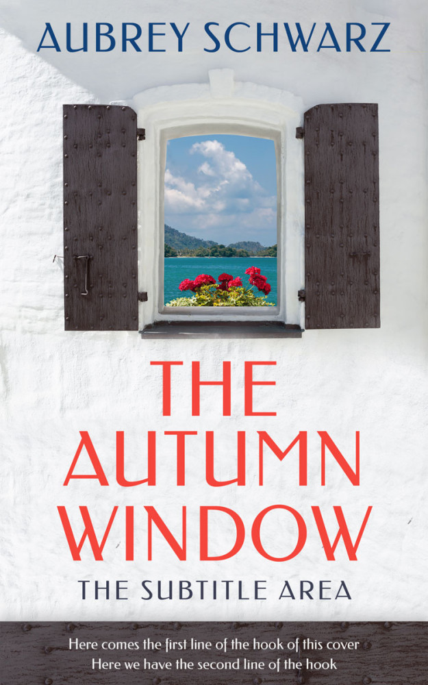 Front view of Ship Gray #27634 - Premade Literary Fiction Book Cover