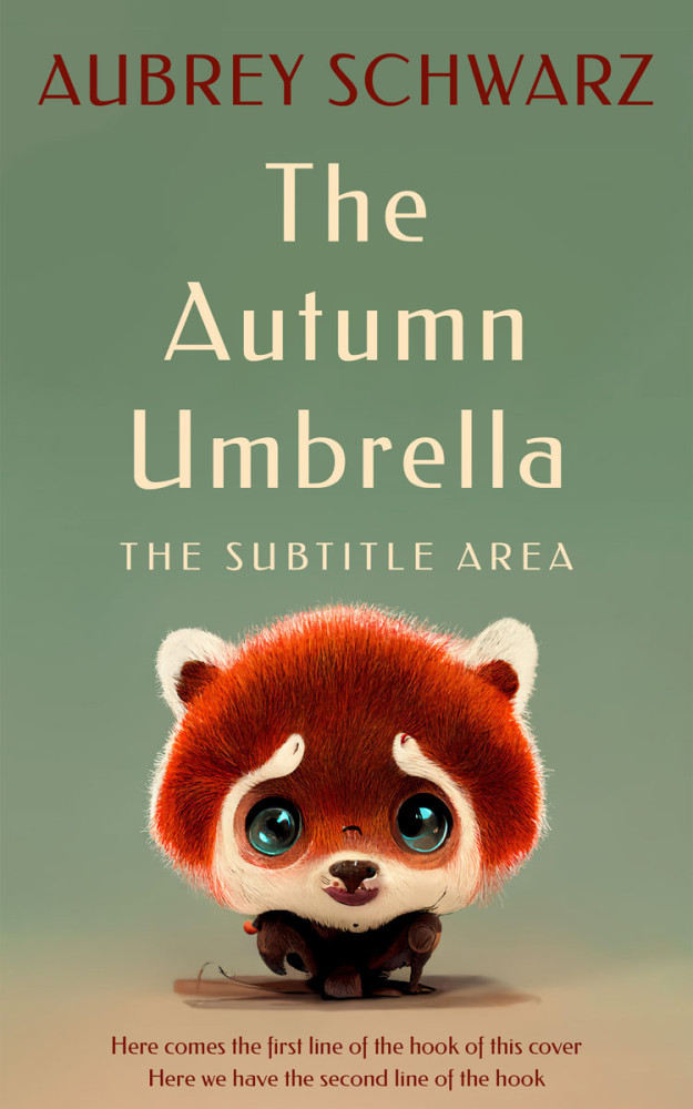 Front view of Camouflage Green #27658 - Premade Science Fiction Book Cover