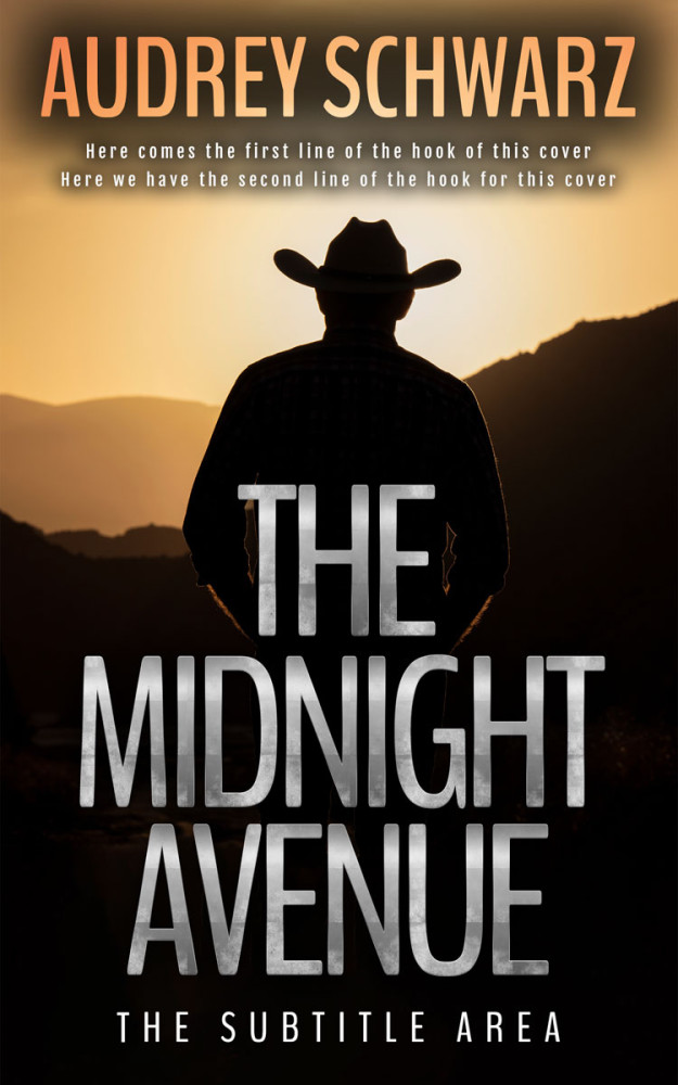 Front view of Oil #27699 - Premade Action & Adventure Book Cover