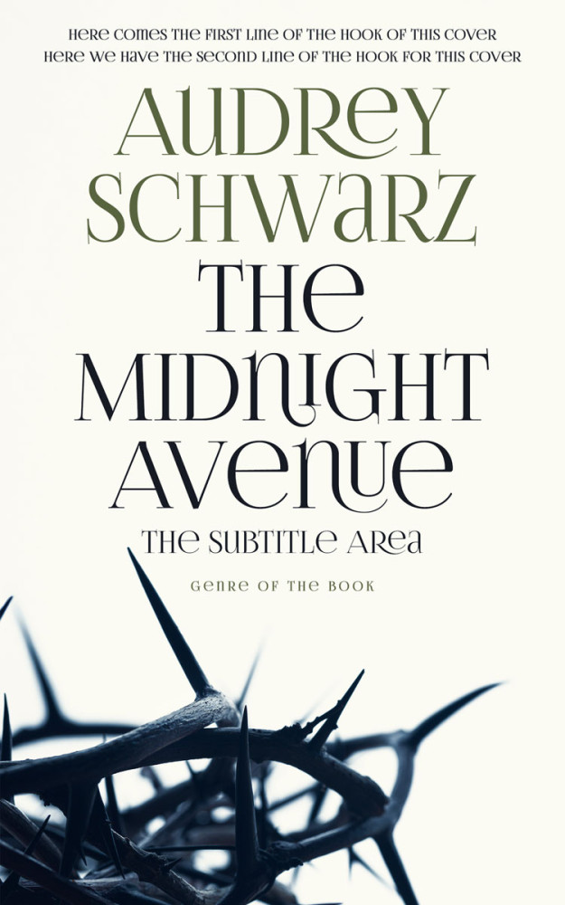 Front view of Ebony Clay #27712 - Premade Religion & Spirituality Book Cover