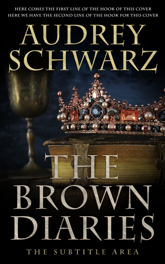 Front view of Cod Gray #27778 - Premade Historical Book Cover