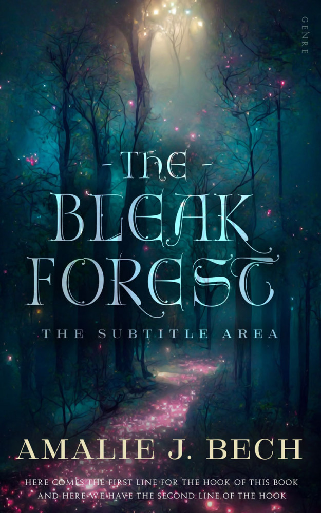 Front view of Big Stone #27850 - Premade Fantasy Book Cover