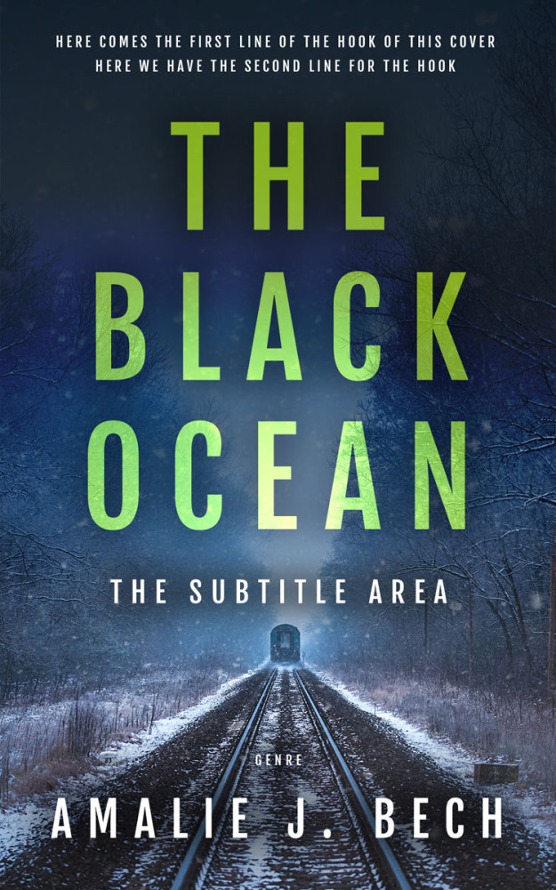 Front view of Pickled Bluewood #27891 - Premade Mystery & Thriller & Suspense Book Cover