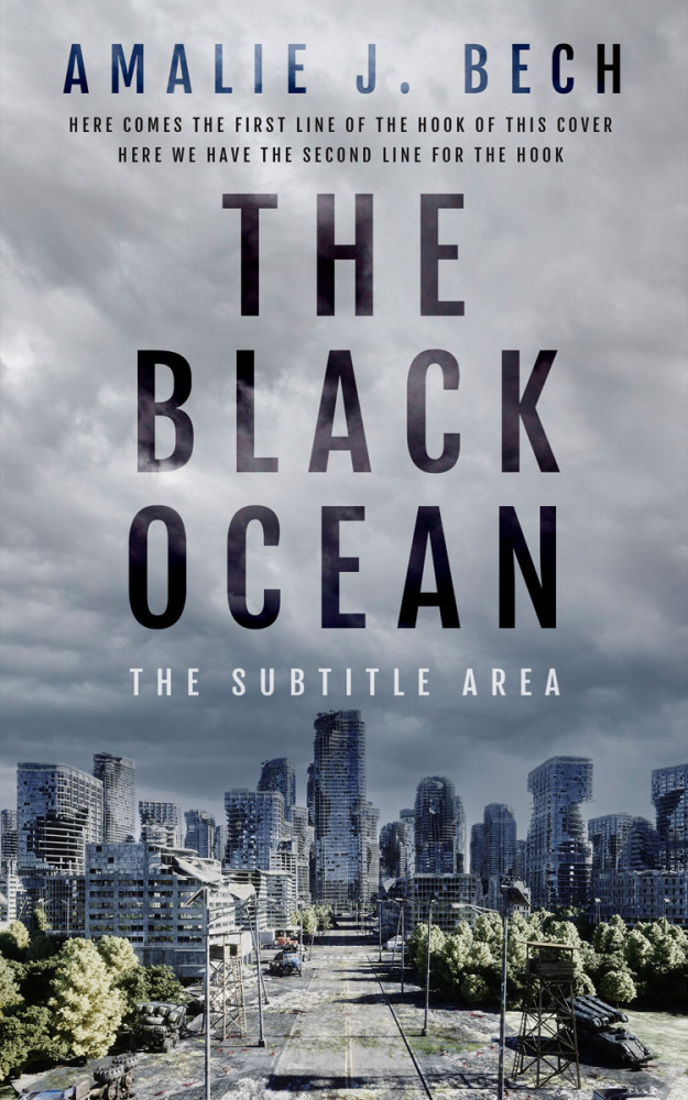 Front view of Bombay #27894 - Premade Apocalyptica Book Cover