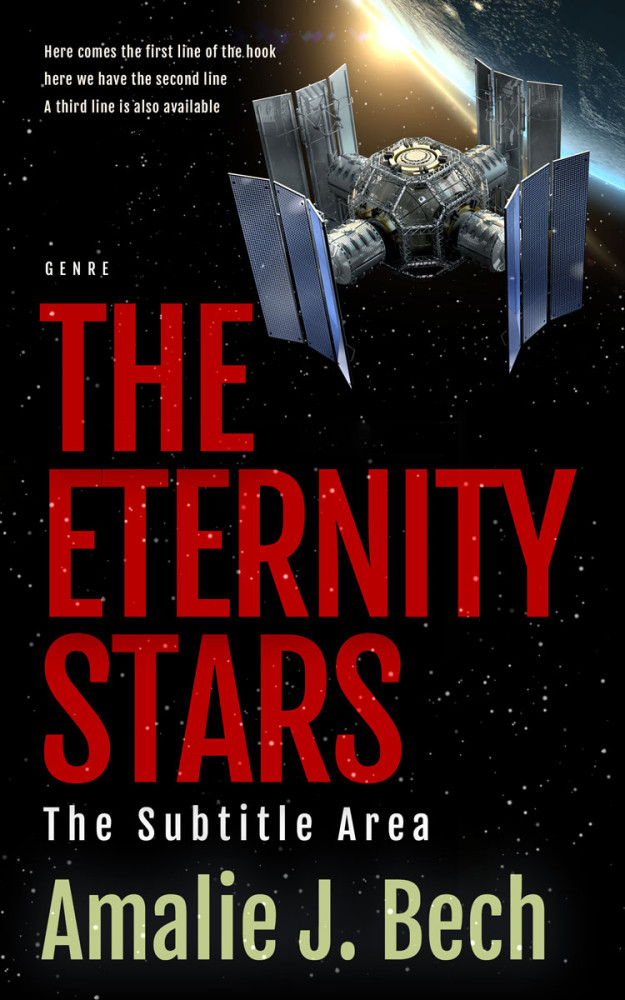 Front view of Woodsmoke #27904 - Premade Science Fiction Book Cover