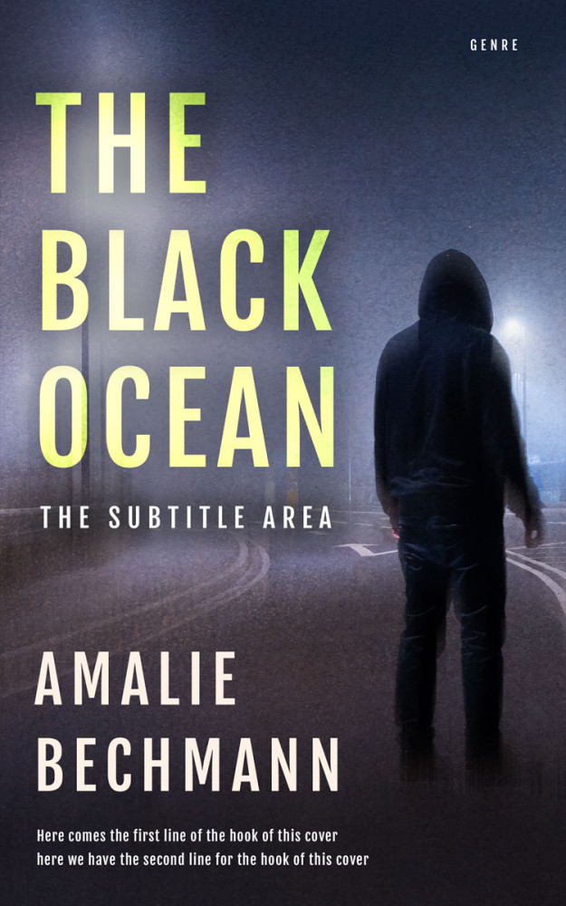 Front view of Tuna #27921 - Premade Mystery & Thriller & Suspense Book Cover