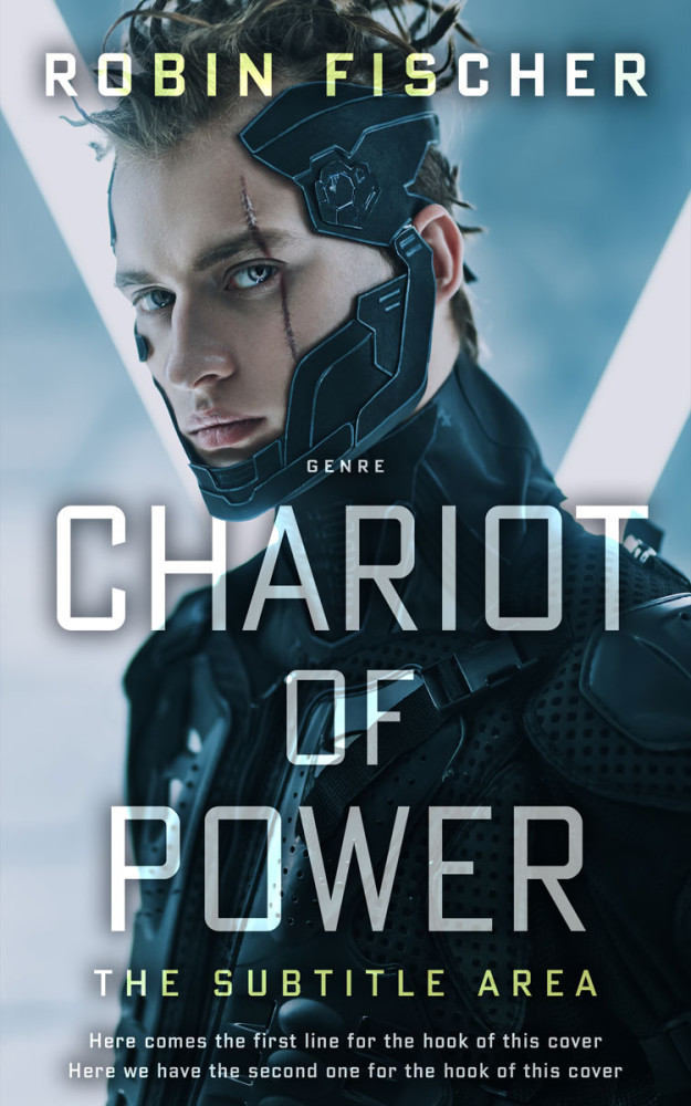 Front view of Loblolly #27996 - Premade Apocalyptica Book Cover