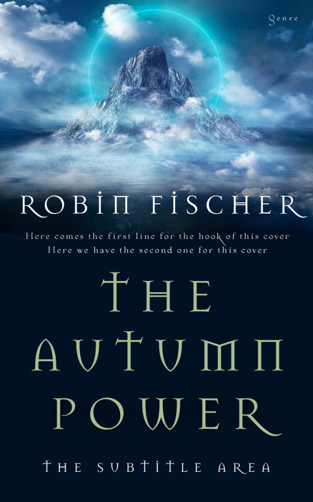 Front view of Casper #28119 - Premade Science Fiction Book Cover | BookCoverZone