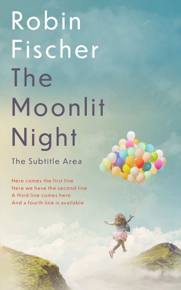 Front view of Powder Ash #28162 - Premade Fantasy Book Cover