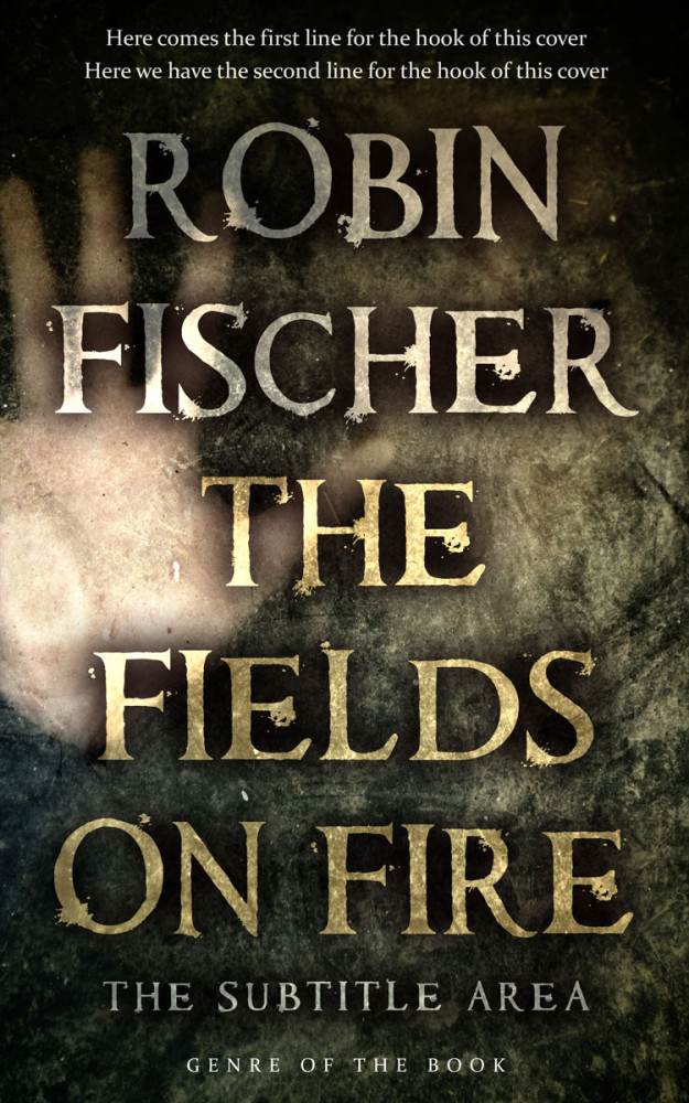 Front view of Rangoon Green #28212 - Premade Horror Book Cover