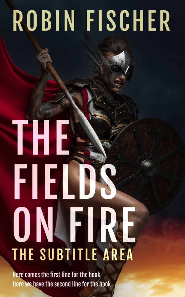 Front view of Cameo #28226 - Premade Fantasy Book Cover