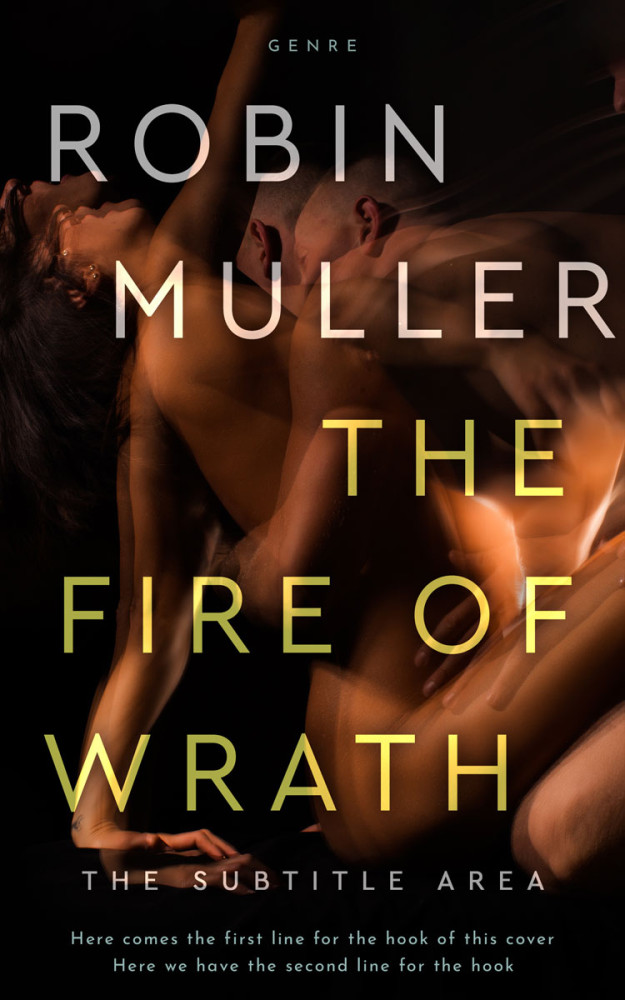 Front view of Muddy Waters #28270 - Premade Erotica Book Cover