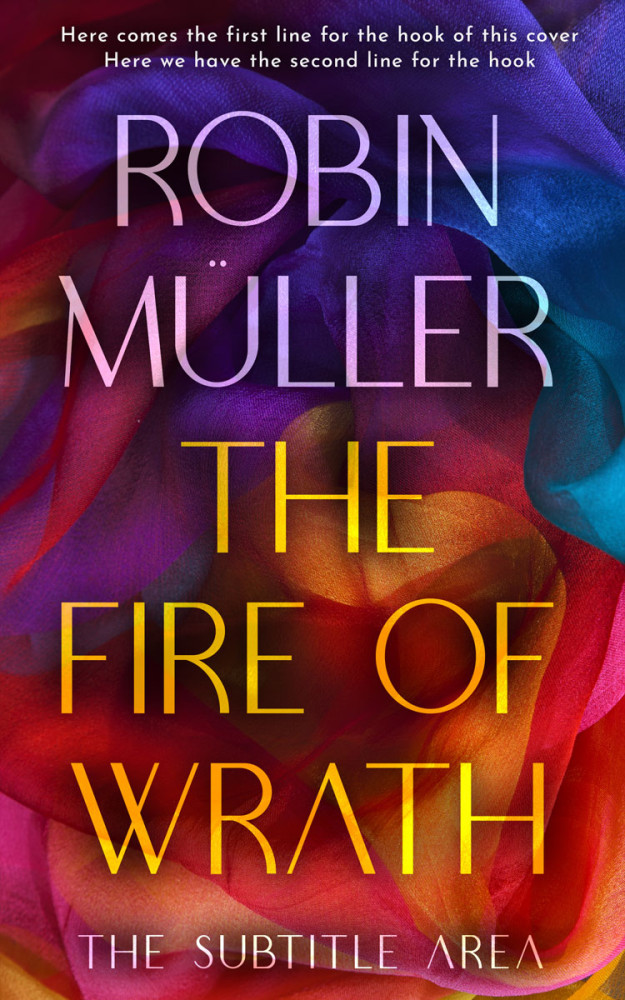 Front view of Wine Berry #28302 - Premade Abstract Book Cover