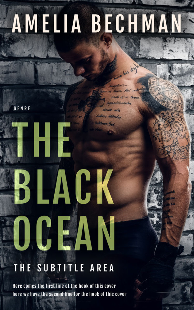 Front view of Shark #28327 - Premade Erotica Book Cover