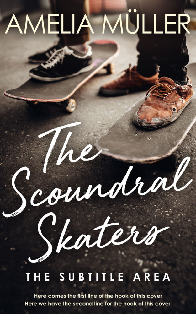 Front view of Cocoa Brown #28372 - Premade Teen & Young Adult Book Cover | BookCoverZone