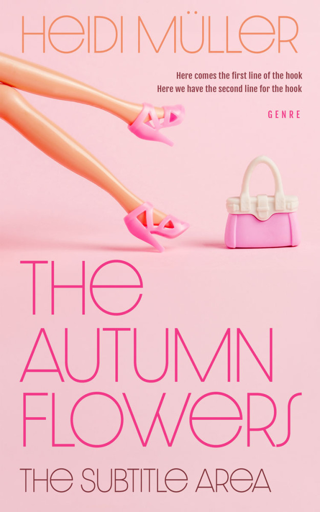 Front view of Azalea #28381 - Premade Chick Lit Book Cover