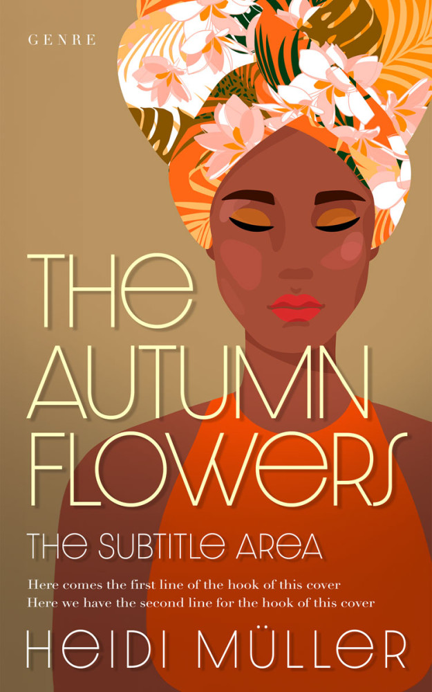 Front view of Cognac #28386 - Premade Teen & Young Adult Book Cover