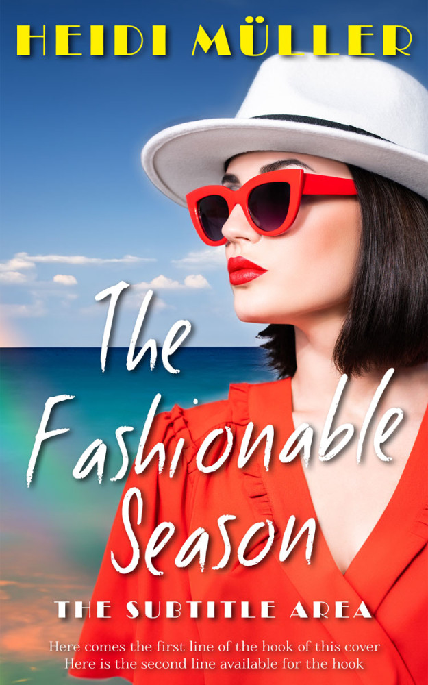 Front view of French Gray #28410 - Premade Chick Lit Book Cover