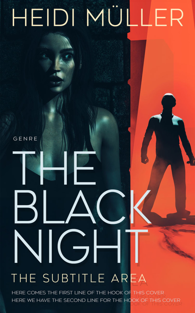 Front view of Aztec #28454 - Premade Mystery & Thriller & Suspense Book Cover