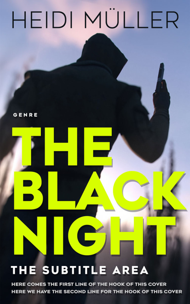 Front view of Confetti #28456 - Premade Mystery & Thriller & Suspense Book Cover