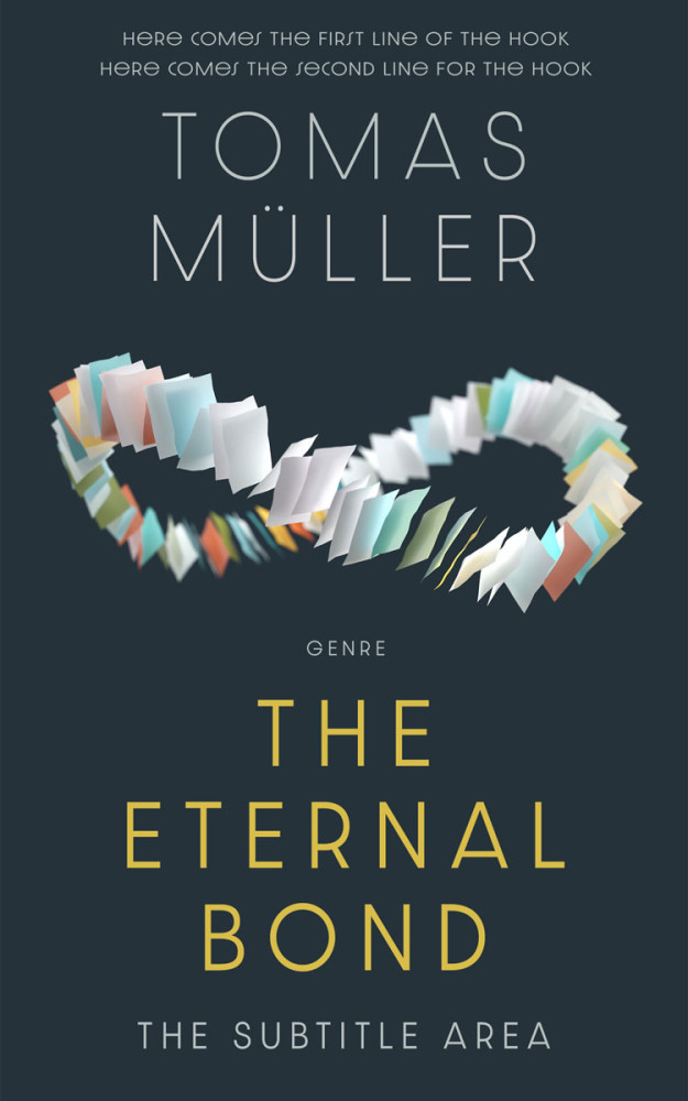 Front view of Ebony Clay #28478 - Premade Self-Improvement & Self-Help Book Cover