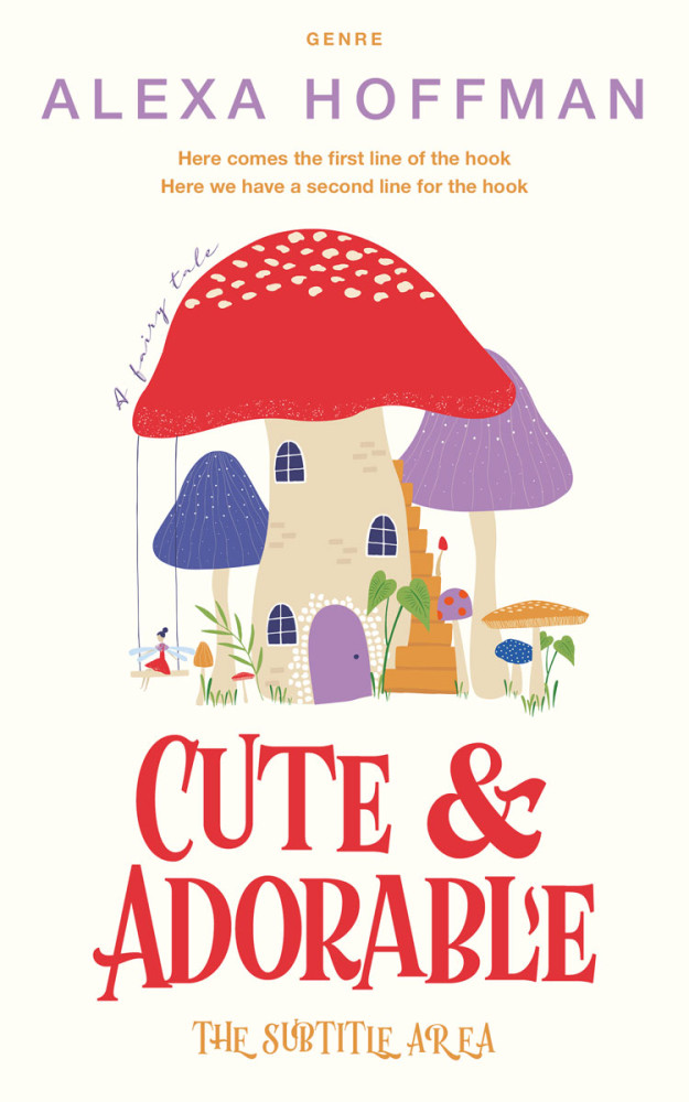 Front view of Spring Wood #28552 - Premade Fantasy Book Cover