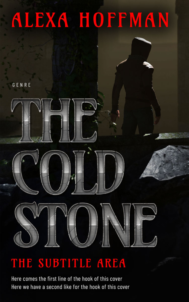 Front view of Rangoon Green #28581 - Premade Fantasy Book Cover