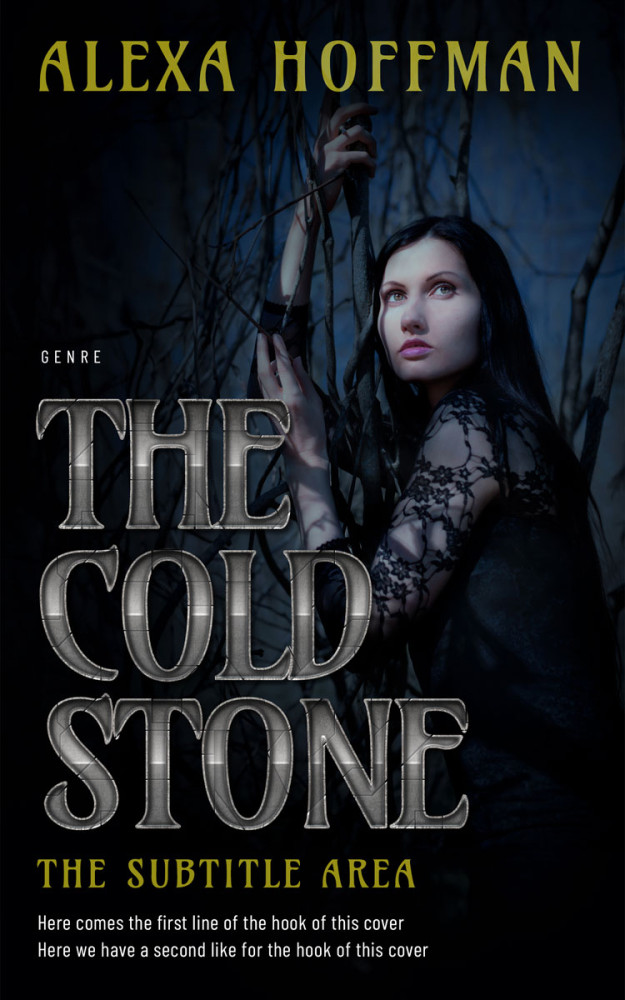 Front view of Bunker #28585 - Premade Fantasy Book Cover