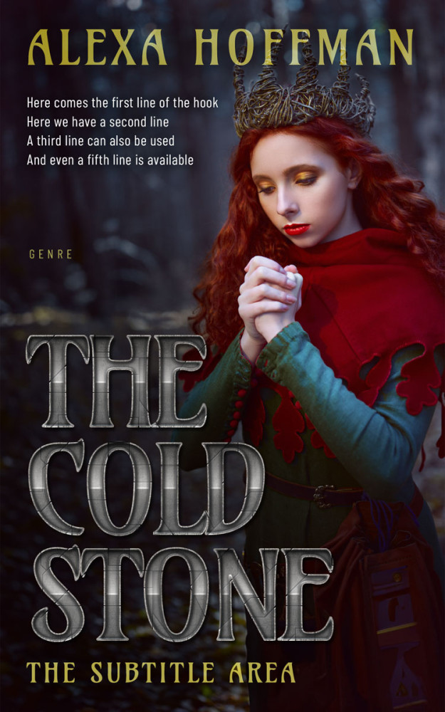 Front view of Cocoa Brown #28586 - Premade Historical Book Cover