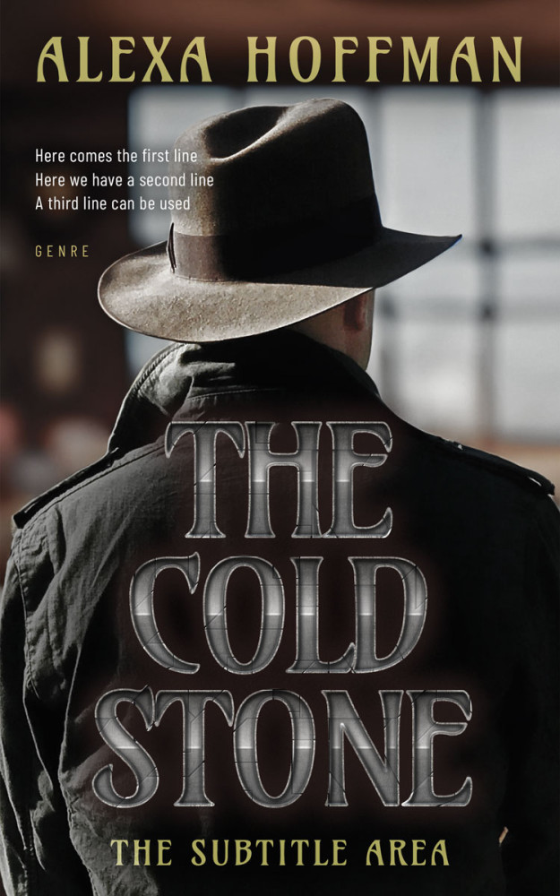 Front view of Delta #28593 - Premade Action & Adventure Book Cover