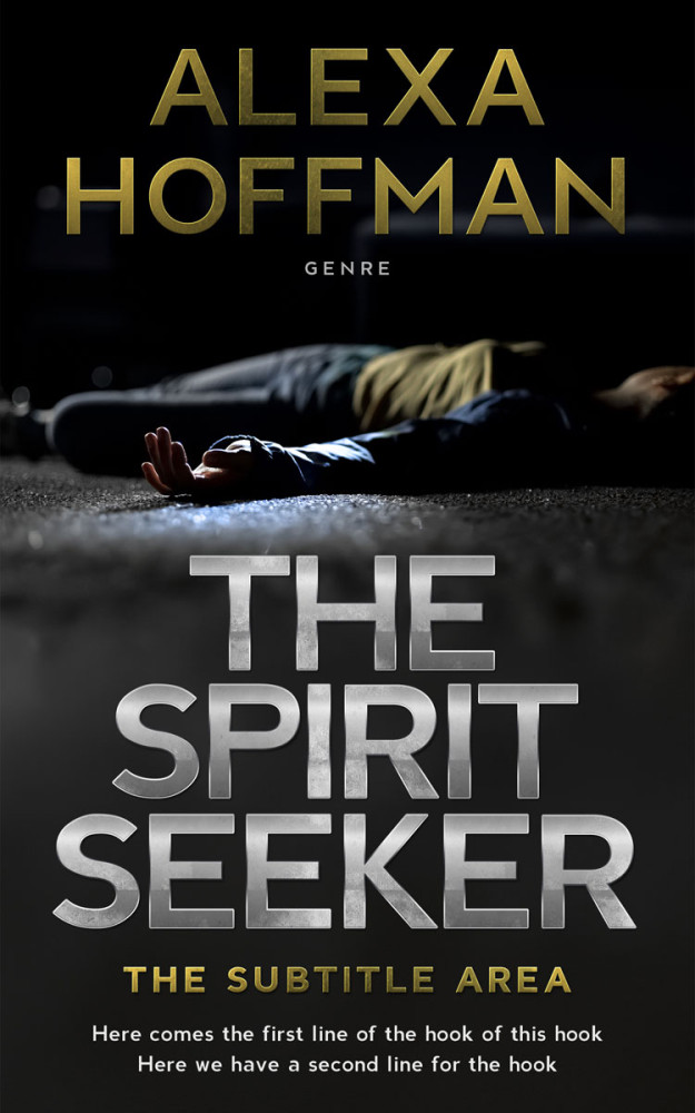 Front view of Cod Gray #28614 - Premade Mystery & Thriller & Suspense Book Cover