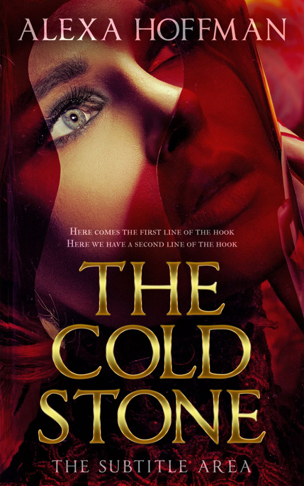 Front view of Aubergine #28644 - Premade Erotica Book Cover