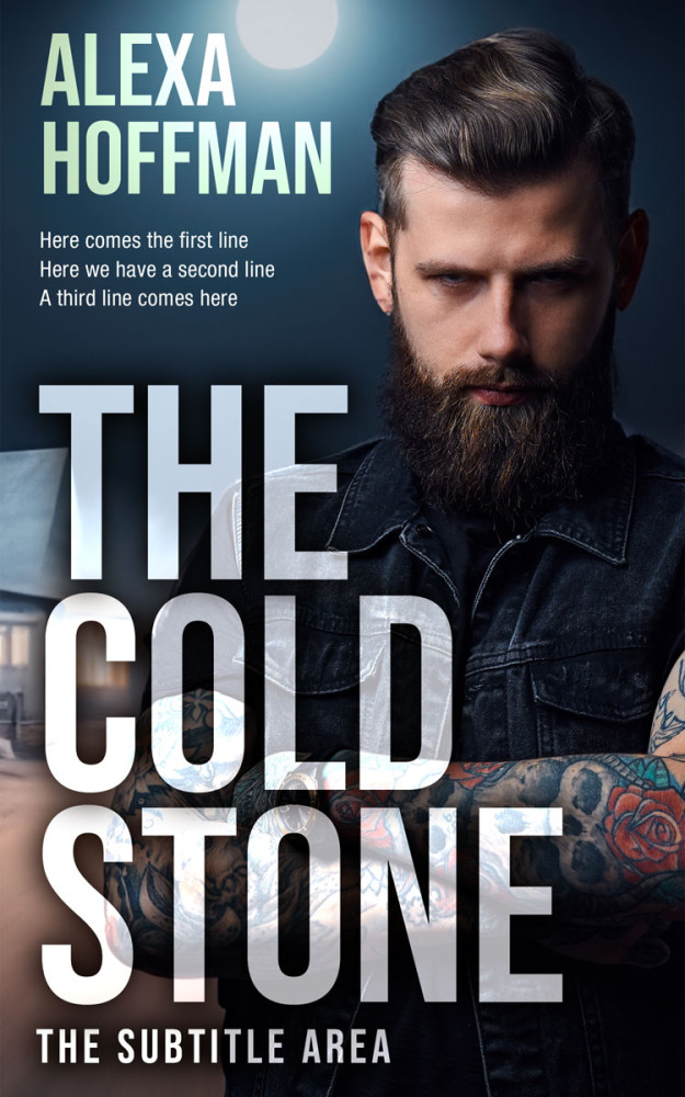 Front view of Pale Slate #28651 - Premade Mystery & Thriller & Suspense Book Cover