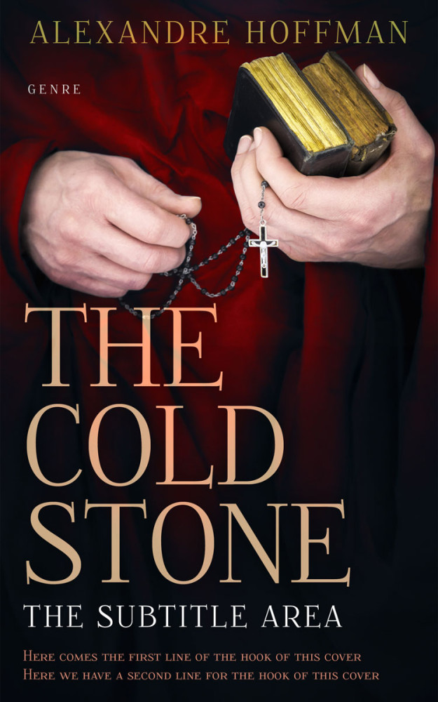 Front view of Tan #28675 - Premade Religion & Spirituality Book Cover