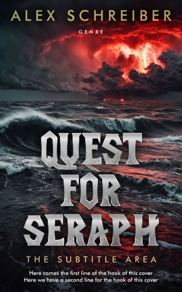 Front view of Baltic Sea #28706 - Premade Fantasy Book Cover