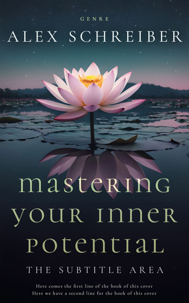 Front view of Ebony Clay #28724 - Premade Health & Mind & Body Book Cover