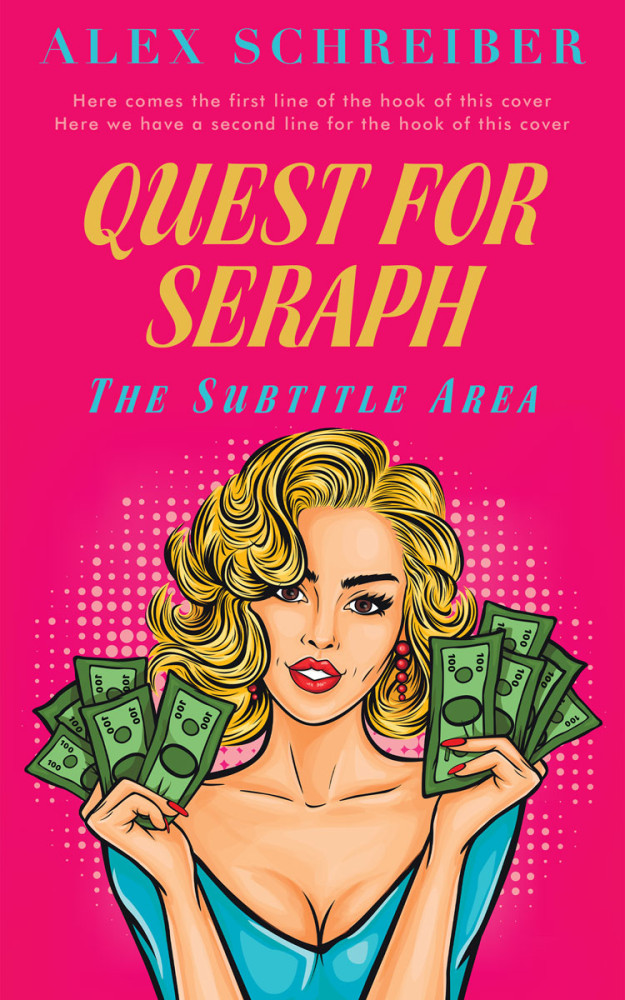 Front view of Razzmatazz #28735 - Premade Business Book Cover