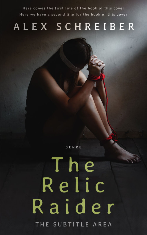 Front view of Dune #28758 - Premade Mystery & Thriller & Suspense Book Cover