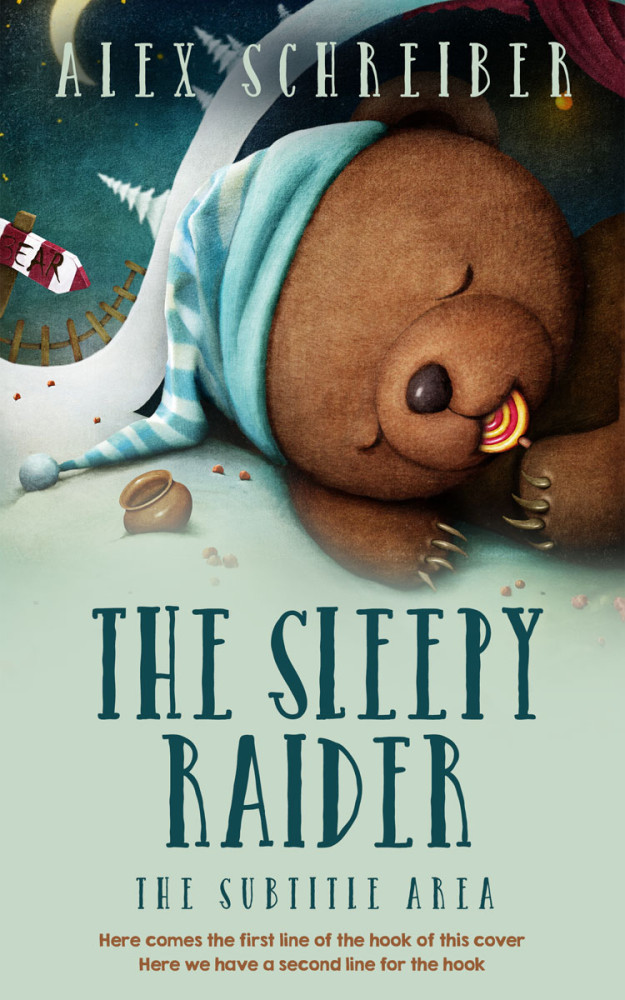 Front view of Outer Space #28791 - Premade Teen & Young Adult Book Cover