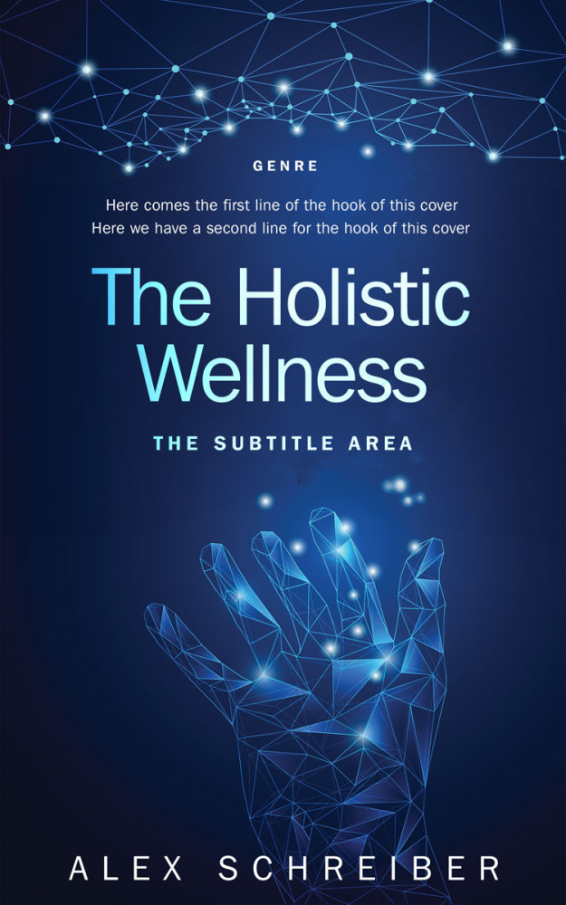 Front view of Blue Zodiac #28838 - Premade Religion & Spirituality Book Cover