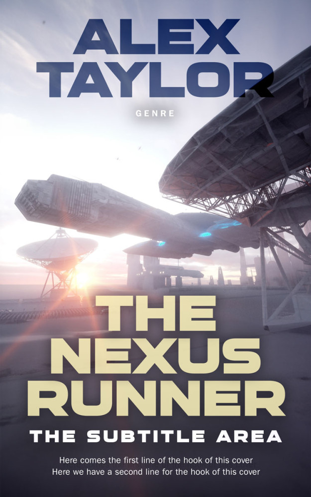 Front view of Pink Swan #28868 - Premade Apocalyptica Book Cover