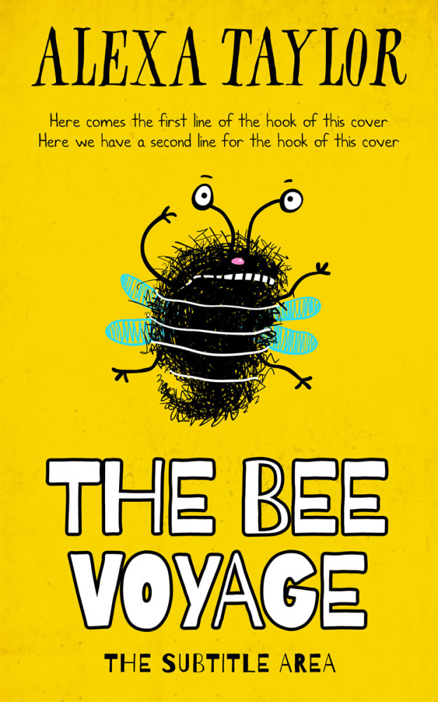 Front view of Gold #28905 - Premade Teen & Young Adult Book Cover