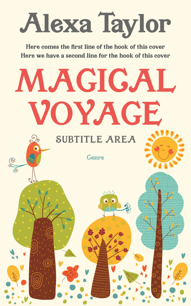 Front view of Rum Swizzle #28912 - Premade Nature Book Cover