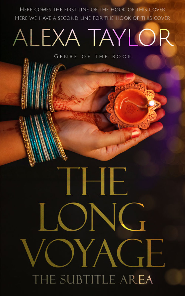 Front view of Copper #28931 - Premade Religion & Spirituality Book Cover